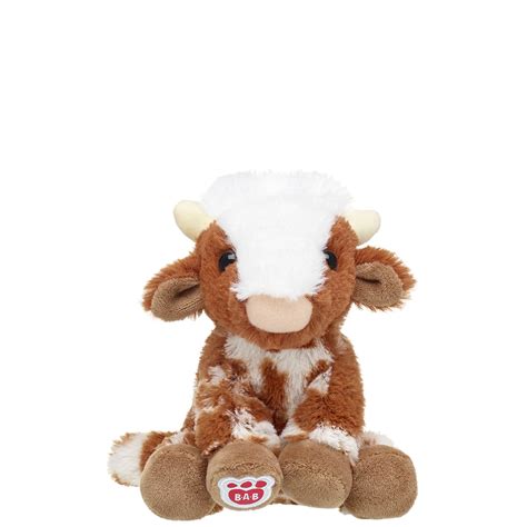 giant build a bear cow|build a bear mini longhorn.